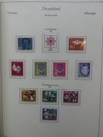 BRD Bund dual besammelt aber auch ohne Gummi im Einsteck-Album #LZ829