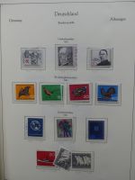 BRD Bund dual besammelt aber auch ohne Gummi im Einsteck-Album #LZ829