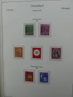 BRD Bund dual besammelt aber auch ohne Gummi im Einsteck-Album #LZ829