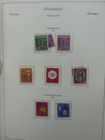 BRD Bund dual besammelt aber auch ohne Gummi im Einsteck-Album #LZ829