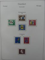 BRD Bund dual besammelt aber auch ohne Gummi im Einsteck-Album #LZ829