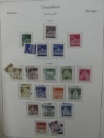 BRD Bund dual besammelt aber auch ohne Gummi im Einsteck-Album #LZ829