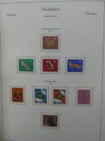 BRD Bund dual besammelt aber auch ohne Gummi im Einsteck-Album #LZ829