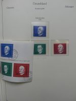 BRD Bund dual besammelt aber auch ohne Gummi im Einsteck-Album #LZ829