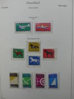 BRD Bund dual besammelt aber auch ohne Gummi im Einsteck-Album #LZ829