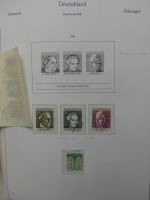 BRD Bund dual besammelt aber auch ohne Gummi im Einsteck-Album #LZ829