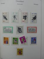 BRD Bund dual besammelt aber auch ohne Gummi im Einsteck-Album #LZ829