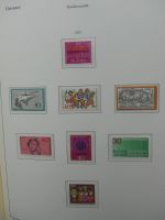 BRD Bund dual besammelt aber auch ohne Gummi im Einsteck-Album #LZ829