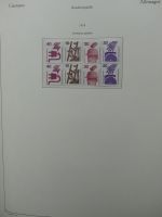 BRD Bund dual besammelt aber auch ohne Gummi im Einsteck-Album #LZ829