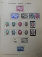 Deutsches Reich bessere gestempelte Sammlung im Schaubek-Album #LZ834