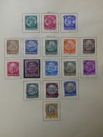 Deutsches Reich bessere gestempelte Sammlung im Schaubek-Album #LZ834