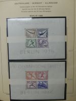 Deutsches Reich bessere gestempelte Sammlung im Schaubek-Album #LZ834