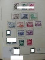 Deutsches Reich bessere gestempelte Sammlung im Schaubek-Album #LZ834