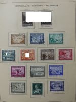 Deutsches Reich bessere gestempelte Sammlung im Schaubek-Album #LZ834