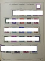 Deutsches Reich bessere gestempelte Sammlung im Schaubek-Album #LZ834