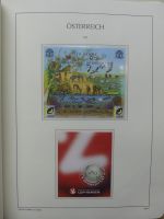 Österreich 1995-2005, mit 200 € Nominale im Leuchtturm Vordruck #LZ845