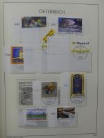 Österreich 1995-2005, mit 200 € Nominale im Leuchtturm Vordruck #LZ845