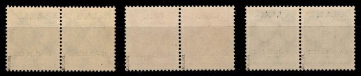 Deutsches Reich 407-409 postfrisch als Paare geprüft Schlegel BPP #OK787