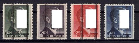 Österreich 693 II- 696 II postfrisch Fotoattest Sturzeis VÖB #OO560