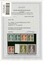 Berlin 39-41 postfrisch Fotoattest Schlegel BPP #OO545