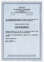Deutsches Reich 539 y HAN auf Brief Einschreiben #OO217