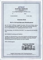 Deutsches Reich D 69 P OR, D 72 auf Brief Massenfrankatur #OO223