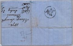 Deutsches Reich 5, 14 auf Brief NDP Stempel Bremen #OO226