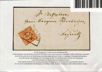 AD Bayern 4 I auf Brief Einzelfrankatur #OO230