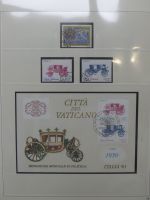 Vatikan 1979-1997 gestempelt besammelt im Safe Vordruck #LZ858