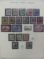 Deutsches Reich gestempelt, mit einigen Zugaben im Schaubek-Ordner #LZ882