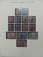 Deutsches Reich gestempelt, mit einigen Zugaben im Schaubek-Ordner #LZ882