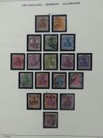 Deutsches Reich gestempelt, mit einigen Zugaben im Schaubek-Ordner #LZ882