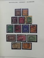 Deutsches Reich gestempelt, mit einigen Zugaben im Schaubek-Ordner #LZ882
