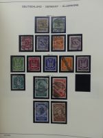 Deutsches Reich gestempelt, mit einigen Zugaben im Schaubek-Ordner #LZ882