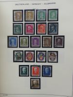 Deutsches Reich gestempelt, mit einigen Zugaben im Schaubek-Ordner #LZ882