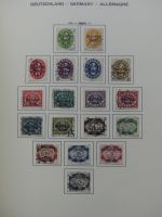 Deutsches Reich gestempelt, mit einigen Zugaben im Schaubek-Ordner #LZ882