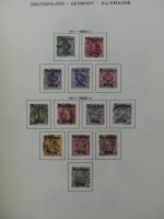 Deutsches Reich gestempelt, mit einigen Zugaben im Schaubek-Ordner #LZ882