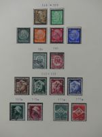 Deutsches Reich dual teilbesammelt im Lindner-Album #LZ884
