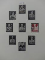 Deutsches Reich dual teilbesammelt im Lindner-Album #LZ884