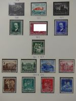Deutsches Reich dual teilbesammelt im Lindner-Album #LZ884