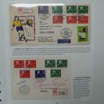 Motiv- Fußball kleine Sammlung zur WM im Post Binder #LZ905