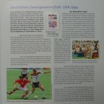 Motiv- Fußball kleine Sammlung zur WM im Post Binder #LZ905
