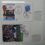 Motiv- Fußball kleine Sammlung zur WM im Post Binder #LZ905