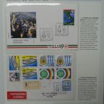 Motiv- Fußball kleine Sammlung zur WM im Post Binder #LZ905