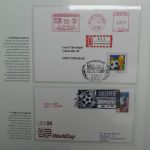 Motiv- Fußball kleine Sammlung zur WM im Post Binder #LZ905