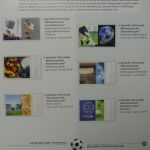 Motiv- Fußball kleine Sammlung zur WM im Post Binder #LZ905