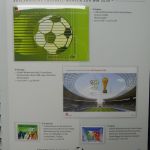 Motiv- Fußball kleine Sammlung zur WM im Post Binder #LZ905