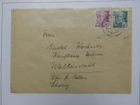 Deutschland nach 1945 guter Belege-Posten im Binder #LZ920