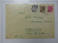 Deutschland nach 1945 guter Belege-Posten im Binder #LZ920