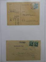 Deutschland nach 1945 guter Belege-Posten im Binder #LZ920